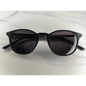 Bailey Nelson Palmer Sunglasses Matte Black Round Hand Crafted BNA262 C28 Mens